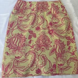 Judy Lee Cole printed skirt